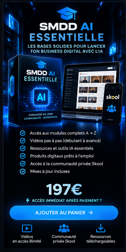 SMDD AI Essentielle